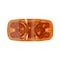 Abrams 4" x 2" Rectangular Amber 16 LED Trailer Clearance Side Marker Light TML-R216-A - alternate 1